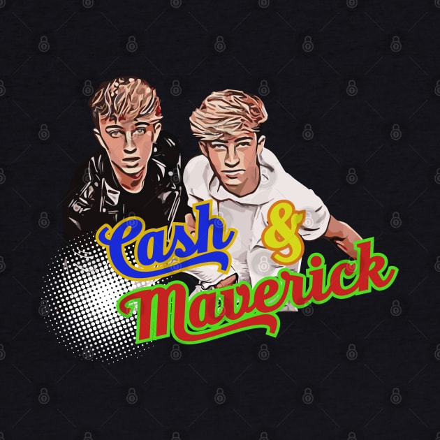 Cash And Maverick Baker Fan Art Illustration by vlada123